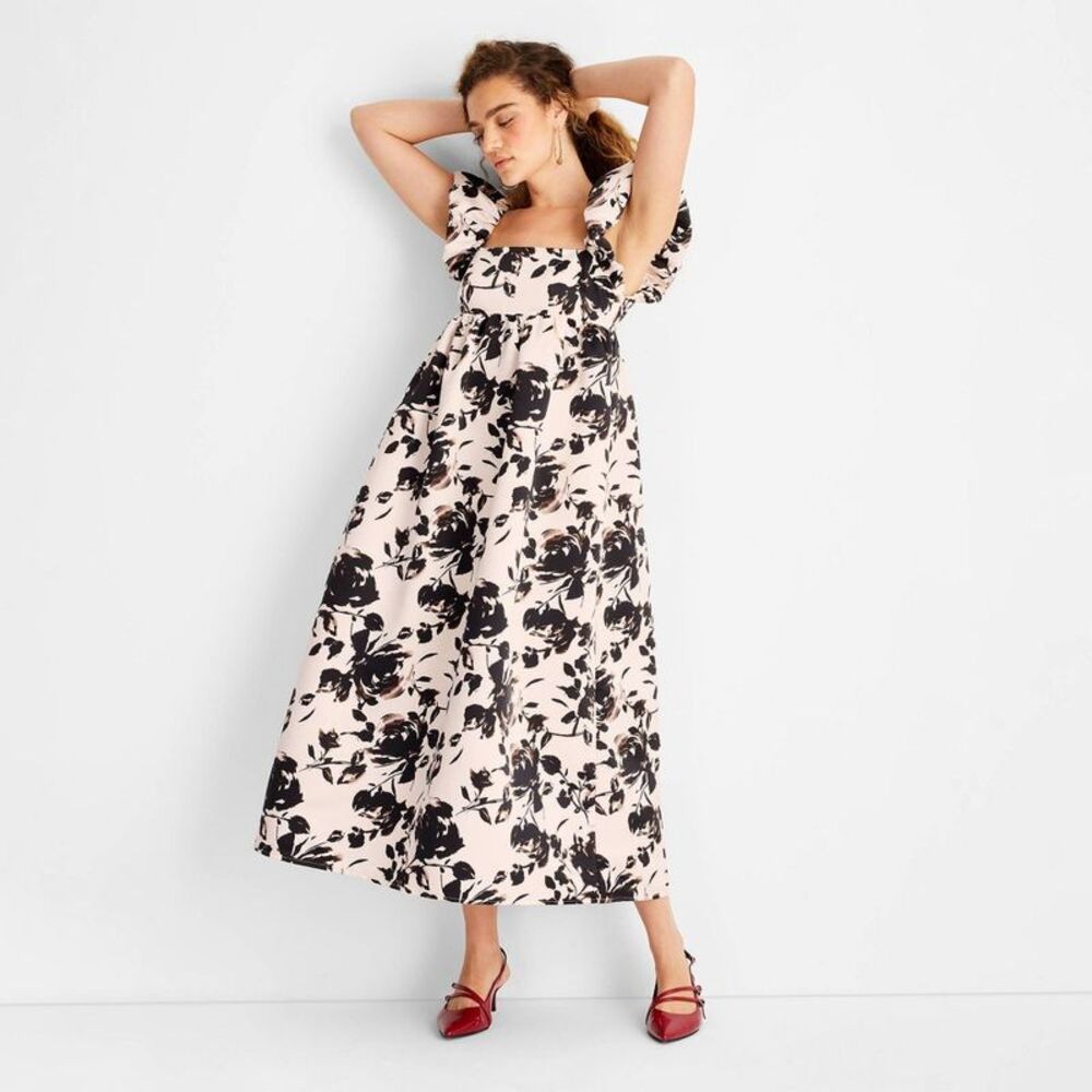 Open Box - Future Collective - Women's Ankle A-Line Tank Dress - Futur Pink